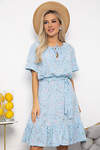 LT Collection Платье 538644 П13625-10М голубой