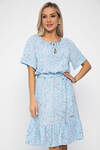 LT Collection Платье 538644 П13625-10М голубой