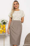 LT Collection Платье 538648 П13663-16М Бежевый
