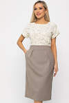 LT Collection Платье 538648 П13663-16М Бежевый