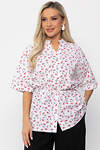 LT Collection Блуза 538649 Б13669-30М Белый/красный