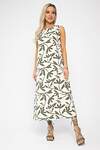 LT Collection Платье 538650 П13673-25М Молочный/хаки