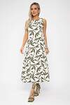 LT Collection Платье 538650 П13673-25М Молочный/хаки