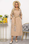 LT Collection Платье 538657 П13700-7М Бежевый
