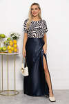 LT Collection Блуза 538659 Б13725-30М Синий/бежевый