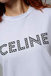Натали Футболка 538752 8506 белый+CELINE