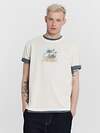 MARK FORMELLE Футболка 539060 111930 ACID WASH молочный +печать