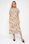 LT Collection Платье 539398 П13678-5М оранжевый