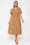 LT Collection Платье 539428 П13677-5М оранжевый