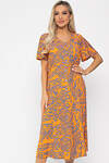 LT Collection Платье 539428 П13677-5М оранжевый