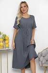 LT Collection Платье 539433 П13672-3М серый
