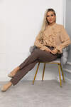LT Collection Блуза 539437 Б13687-5М бежевый