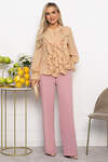 LT Collection Блуза 539437 Б13687-5М бежевый