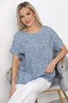 LT Collection Блуза 539465 Б13724-30М голубой