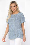 LT Collection Блуза 539465 Б13724-30М голубой