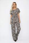 LT Collection Костюм 539474 К13714-12М черно-бежевый