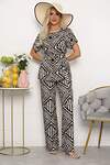 LT Collection Костюм 539474 К13714-12М черно-бежевый