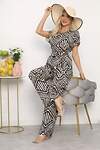 LT Collection Костюм 539474 К13714-12М черно-бежевый