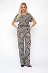 LT Collection Костюм 539474 К13714-12М черно-бежевый