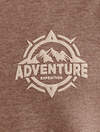 VILATTE Футболка 540184 U49.045 т.кофейный меланж_adventure