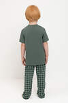 CROCKID Пижама 540659 К 1599 зеленый мох, клетка