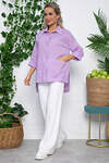 LT Collection Рубашка 540714 Б13626-29М сиреневый