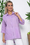 LT Collection Рубашка 540714 Б13626-29М сиреневый