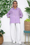 LT Collection Рубашка 540714 Б13626-29М сиреневый