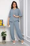 LT Collection Костюм 540721 К13716-15М Серо-голубой