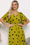 LT Collection Платье 540726 П13729-7М оливковый