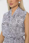 LT Collection Платье 540728 П13736-35М черно-белый