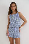 RISE Шорты 540899 SRT25_02_Blue Checkers Голубой, белый