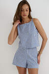 RISE Шорты 540899 SRT25_02_Blue Checkers Голубой, белый