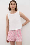 RISE Шорты 540901 SRT25_02_Pink Checkers Розовый, белый
