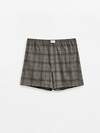 DiWaRi Трусы 541017 BASIC MEN MBX 010 (пакет) grey check