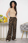 LT Collection Брюки 541032 Б13606-30М чёрный, коричневый
