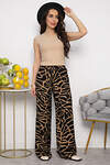 LT Collection Брюки 541032 Б13606-30М чёрный, коричневый