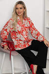 LT Collection Рубашка 541049 Б13761-25М оранжевый