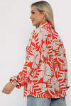 LT Collection Рубашка 541049 Б13761-25М оранжевый