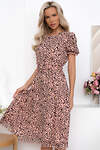 Open-style Платье 541192 6823 розово-черное