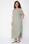 LT Collection Платье 541890 П13708-8М зеленый меланж
