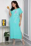 LT Collection Платье 541892 П13705-8М бирюзовый