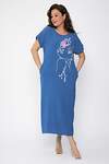LT Collection Платье 541894 П13704-8М синий