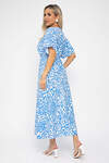 LT Collection Платье 541897 П13728-7М голубой