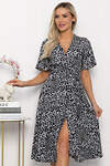 LT Collection Платье 541908 П13798-35М серо-черный