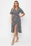 LT Collection Платье 541908 П13798-35М серо-черный