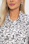 LT Collection Блуза 541909 Б13793-3М белый