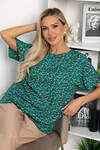 LT Collection Блуза 541913 Б13815-16М зеленый