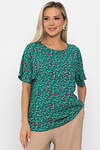 LT Collection Блуза 541913 Б13815-16М зеленый