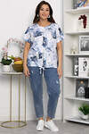 LT Collection Блуза 542278 Б13758-20М Синий